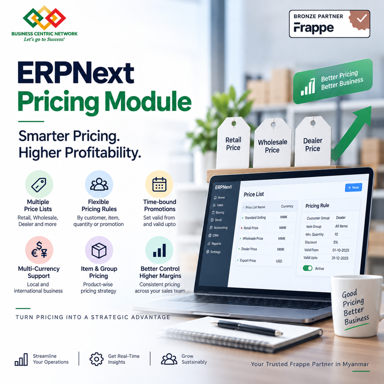 ERPNext Pricing Module - Cover Image
